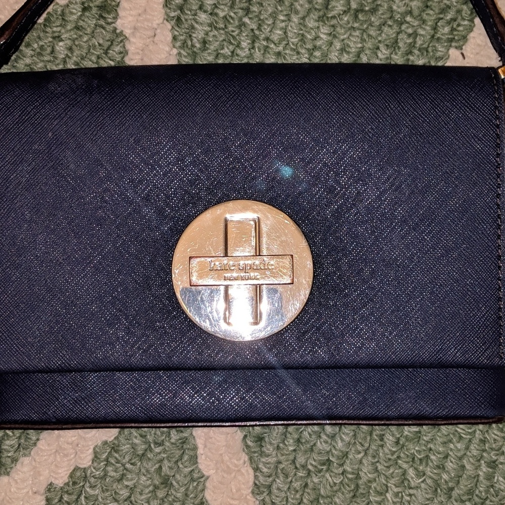 Navy kate spade crossbody